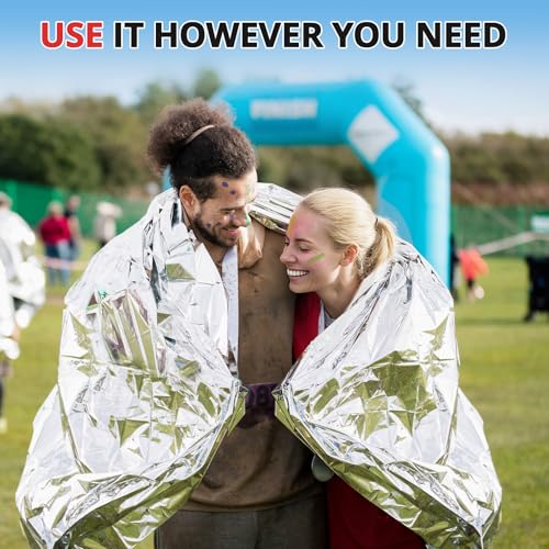 Survival Emergency Thermal Blankets (75 Count)