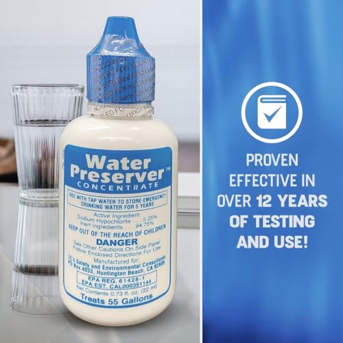 Water Preserver for 55 Gallon Water Tank 5 Pack (5 Count)
