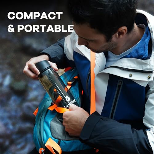 Purified Water Bottle for Camping (2 Count)