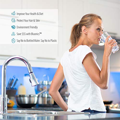 55W UV Ultraviolet Light Plus Sediment & Carbon Well Water Filter Purifier System with 3