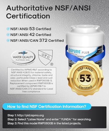 PLUS RWF0600B NSF (3 Count)