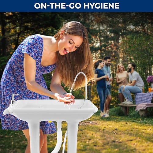Portable Camping Sink with 30L