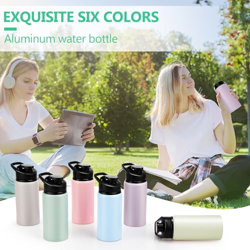 Aluminum Water Bottle Bulk (18 Count)