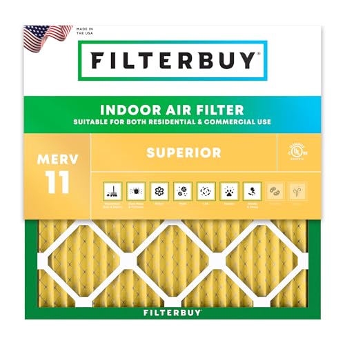 12x12x1 Air Filter MERV 11 Pet & Allergy Defense