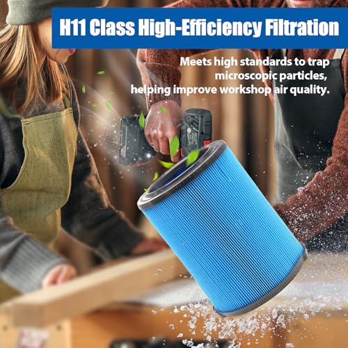 2 Pack 3 Layer VF5000 Replacement Filter for Rigid Shop Vac 5 (2 Count)
