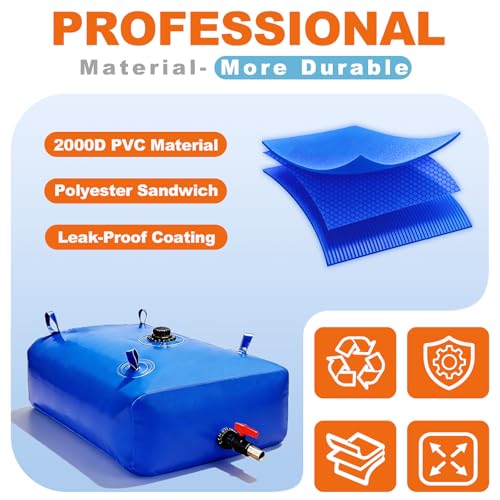 2480L 650Gal Water Bladder Tank