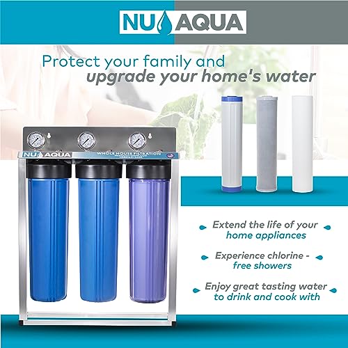 7 Stage UV and Alkaline Under Sink Reverse Osmosis Water Filter System with Booster Pump + 3