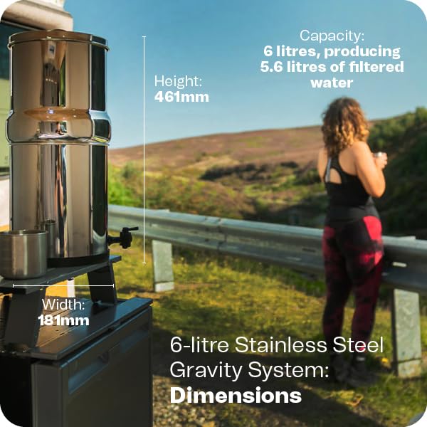 British Berkefeld Doulton 3.17 Gallon W9361137 Countertop Gravity