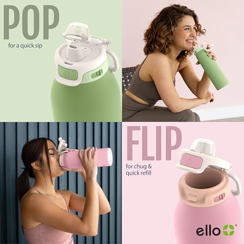 Pop & Fill 22oz Stainless Water Bottle
