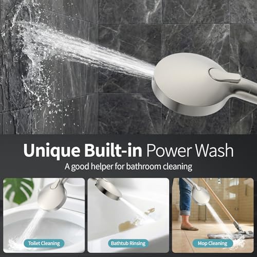 High Pressure Filtered Handheld Shower Head 9 Spray（1 filter）