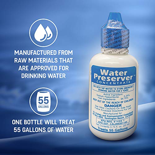 Water Preserver Concentrate for 55 Gallon
