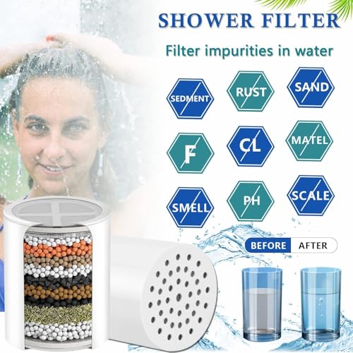 Replacement Shower Filter Cartridge for WEAQUA