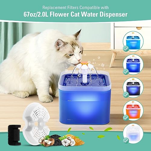 12 Pack Replacement Filters & Pump Sponges for 67oz