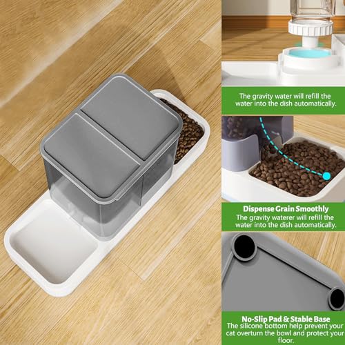 Automatic Small Pet Feeder and Water Dispenser