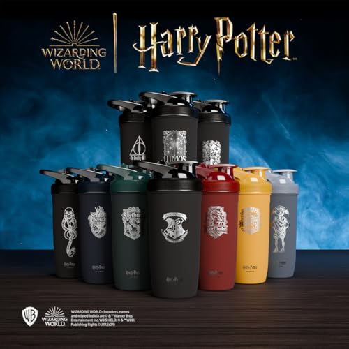 Reforce Stainless Steel Harry Potter Hogwarts Crest Shaker Bottle