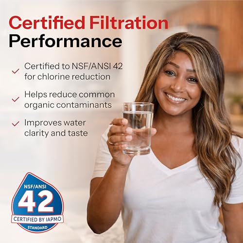 Fridge Filter for Whirlpool UKF8001 WF50 2 (2 Count)