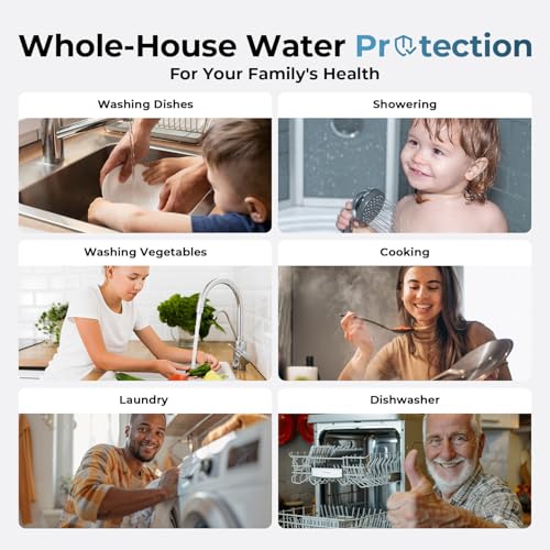 F2WGB21BPB 2 Stage Whole House Water Filter Set for WGB21B