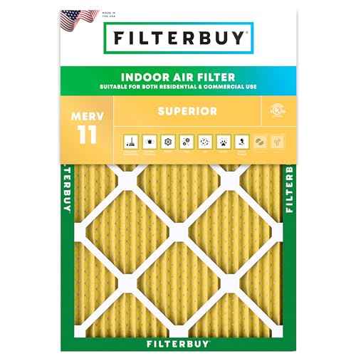 21.5x23.5x1 Air Filter MERV 11 Pet & Allergy Defense