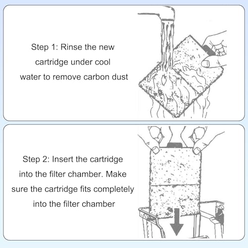 10pcs Filter Cartridges for Top Fin EF (10 Count)