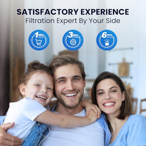 RWF0700A Refrigerator Water Filter Replacement for Samsung DA29 (2 Count)