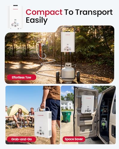 Portable Water Heater with Pump