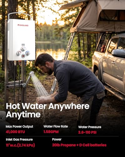 Portable Water Heater with Pump