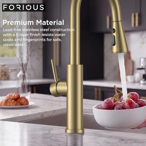 Kitchen Faucet with Pull Down Sprayer