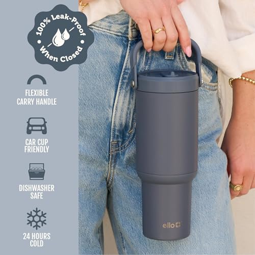 Oasis Go+ 26oz Insulated Stainless Steel Tumbler with Straw