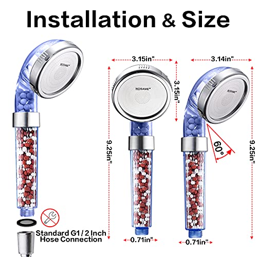 Shower Head with Hose and Bracket