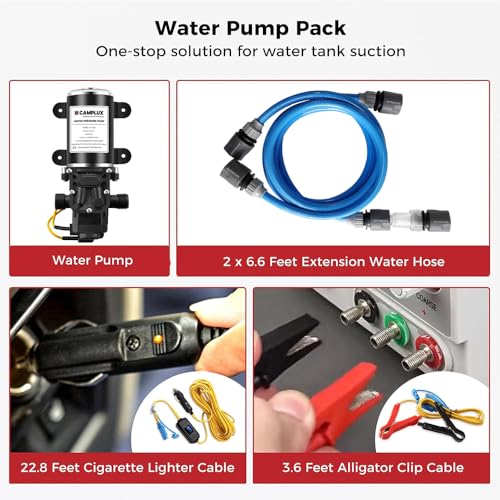 CAMPLUX 12V Water Pump Kit
