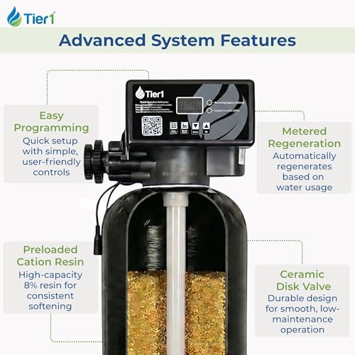 64 000 Grain Water Softener for 5