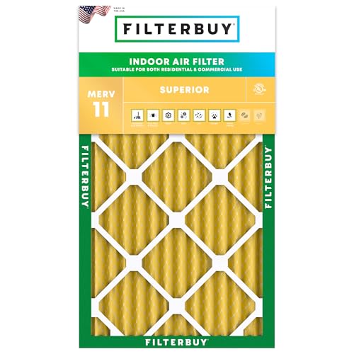 16x25x2 Air Filter MERV 11 Pet & Allergy Defense