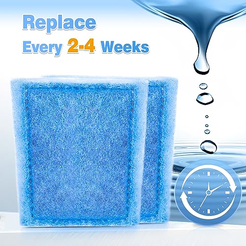 8 Pack Rite Size C Filter Cartridges Compatible with MarineLand Filters