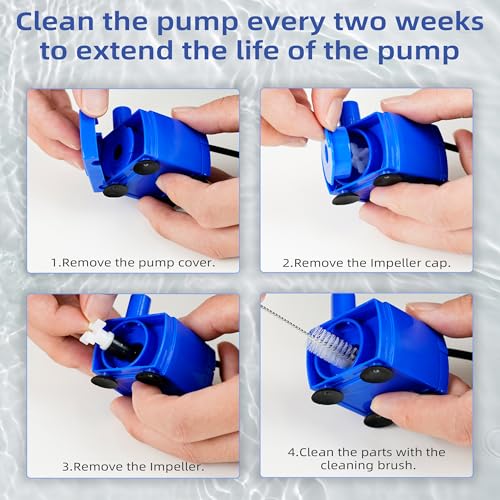 IP68 DR DC160 Submersible Water Pump Cat Water Fountain Pump for Tritone Ceramic
