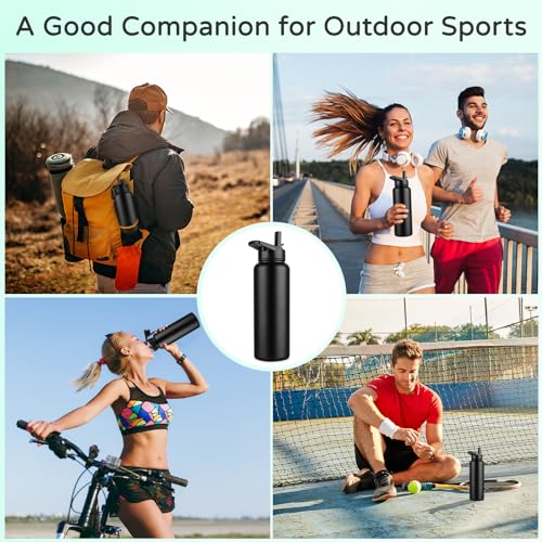 40 oz Insulated Water Bottle Bulk (4 Count)