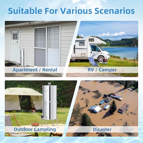 6 Stage Filtration Water Filters (2 Count)
