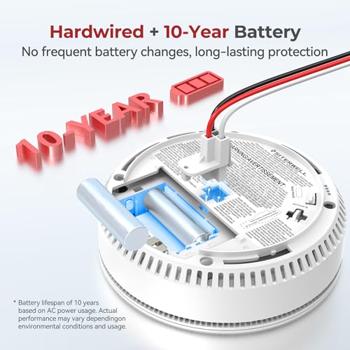 Siterlink Hardwired Smoke Detector and Carbon Monoxide Detector 6 Pack