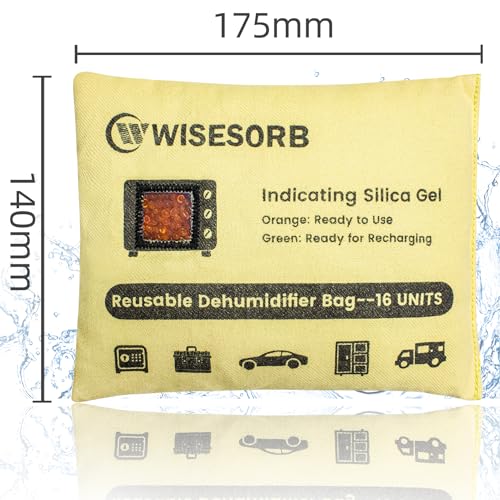 2 Pack 500G Reusable Silica Gel Desiccant Dehumidifier Bags (2 Count)