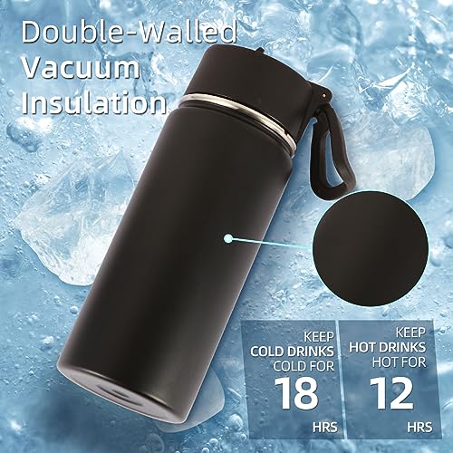 16 OZ Kids Water Bottle Bulk 2 Pack (2 Count)