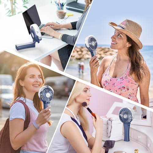 Upgraded Portable Handheld Misting Fan
