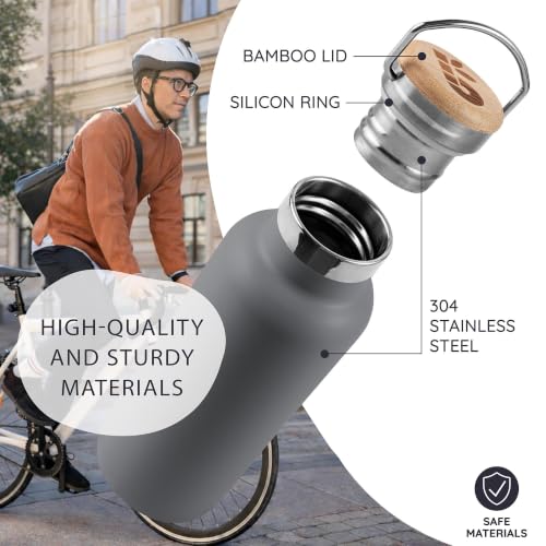 12 oz Stainless Steel Water Bottle