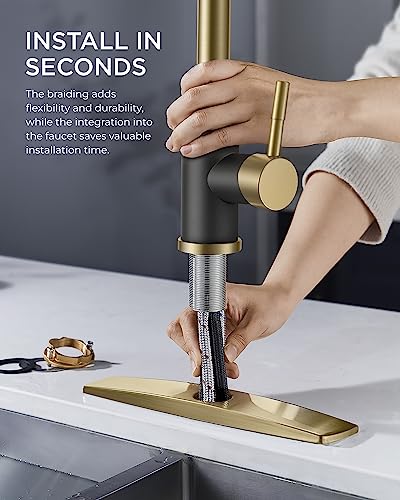 Kitchen Faucet with Soap Dispenser
