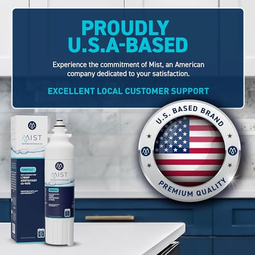 ADQ73613401 Refrigerator Water Filter Replacement for LG LT800P (3 Count)