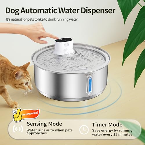 Wireless Dog Water Fountain (56.1209 Ounce)