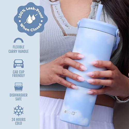 Oasis Go+ 32oz Insulated Stainless Steel Tumbler with Straw
