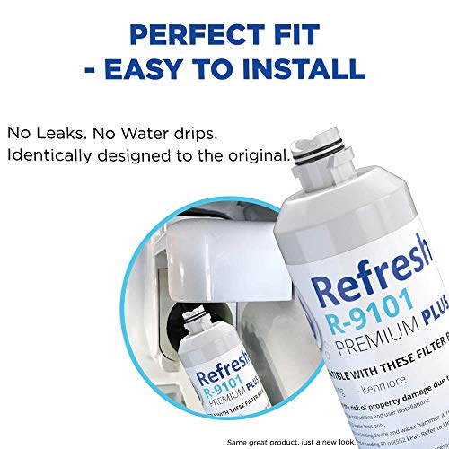 Refresh Refrigerator Water Filter Replacement (3 Count)