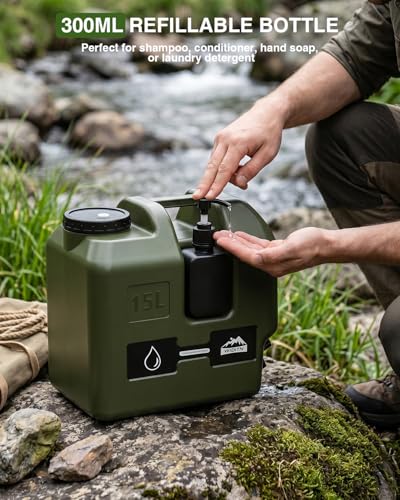 Portable Camping Shower with Water Jug 4
