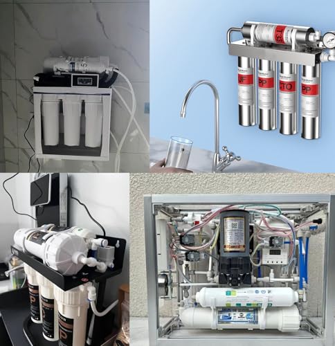 NSF 1 4" inch Water Line Tubing and Push to Connect Fittings for Reverse Osmosis Water Filter RO fittings