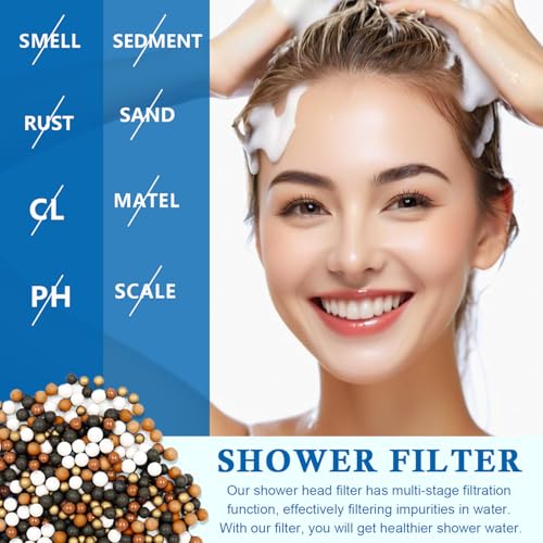 Water Filter Compatible with SR SUN RISE Handheld Shower Head