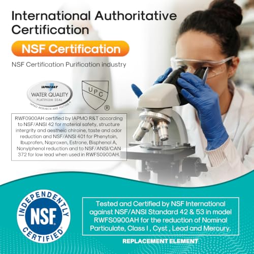 PRO UKF8001 NSF401&53&42 Certified Replacement Everydrop EDR4RXD1